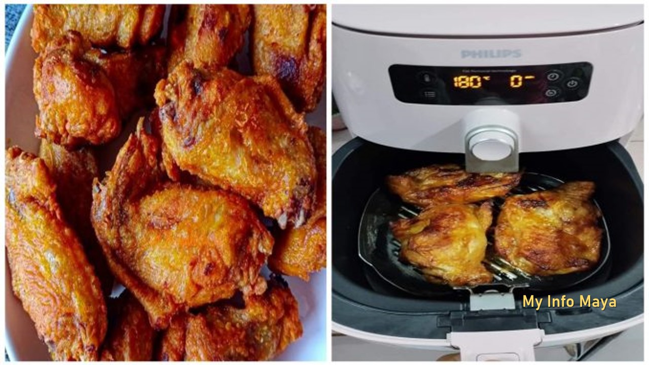 Cara Goreng Ayam Tanpa Minyak Hasil Tetap Garing - My Sumber Maya